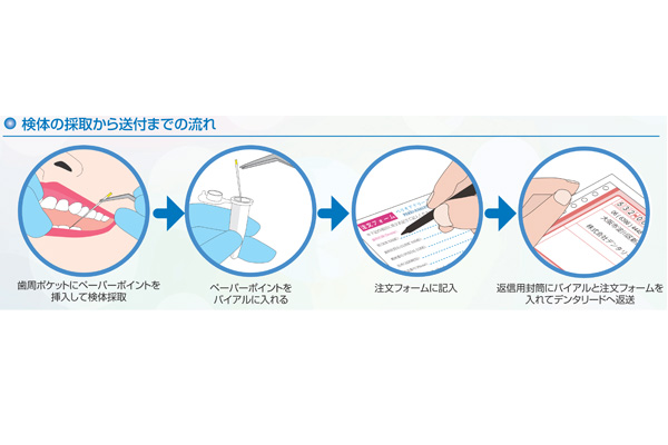 検体の採取から送付までの流れ